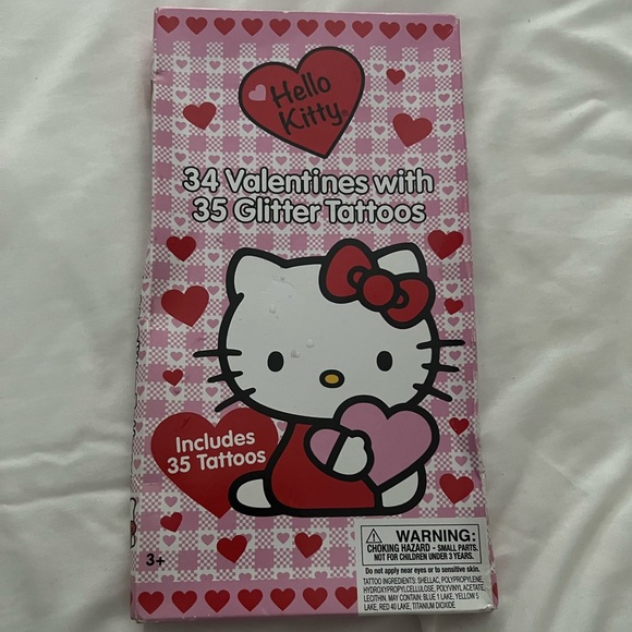 Hello Kitty Valentine Set Vtg - Picture 4 of 4